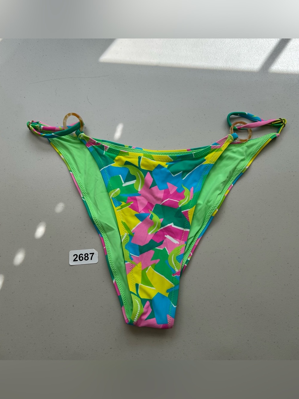 Blackbough Bikini Bottom Honeysuckle 2XL